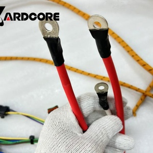 <b>Battery</b> Wiring Harness with Socket Connector Pin Connector <b>Terminal</b> and Pin 176-1397 1761397 for 345B II MH 345B II W345B II - Product Image 3