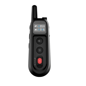 El más nuevo <span class=keywords><strong>Collar</strong></span> de entrenamiento de mascotas de nailon recargable, impermeable, Control remoto, suministros de entrenamiento eléctrico para perros, diseño de moda elegante - Product Image 4