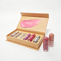 Boîte en papier de luxe de haute qualité, étanche, personnalisée avec logo magnétique, pour emballage d'huile à ongles recyclée, avec poignée et impression en relief