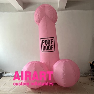 Modèle de ballon gonflable géant en forme de pénis sexy pour la décoration de fête en boîte de nuit - Product Image 2