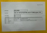 SQL 2022 서버 스탠다드 영어 키 온라인 정품 인증 DVD 팩(평생 인터넷 버전 포함) 재고 있음