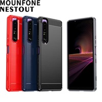 Coque de protection antichoc de luxe en métal et TPU souple pour Sony Xperia 1 5 10 II III IV V VI