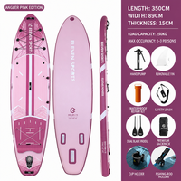 ELEVENSPORTS ESUP-001 Planche de paddle gonflable en PVC/EVA, design écologique et portable pour les lacs et l'océan