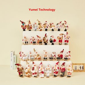 Nouvelles décorations de Noël, traîneau du Père Noël, jouets en peluche et ornements. - Product Image 5
