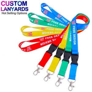 Manufacturers China Custom Design Your Own Heat Transfer Neck Strap Dye Sublimation Printed Medal <b>Ribbon</b> Lanyard - Product Image 1