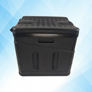 Ensemble de toilettes pliables en <span class=keywords><strong>plastique</strong></span> noir multifonctionnel avec couvercle, vente directe d'usine, toilettes portables pliables pour le <span class=keywords><strong>camping</strong></span> - Product Image 5