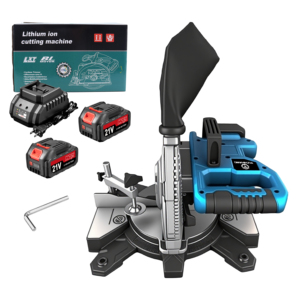Scie à découper sans fil à batterie lithium avec outil de coupe en aluminium haute précision, idéale pour les ateliers de bricolage en menuiserie - Product Image 4