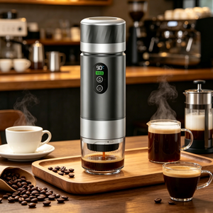 Mini Cafetera Espresso Portátil de 80 ml, Recargable Tipo-C, Compatible con Café Molido y Cápsulas, para Venta al Por Mayor - Product Image 3