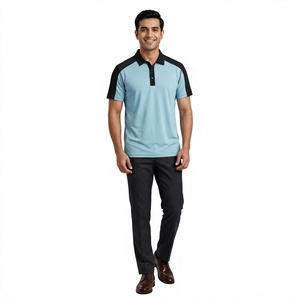 Wholesale 100% Polyester Polo Customization <b>Mens</b> T Shirt Custom Embroidered Golf Polo Shirt Polyester Polo Shirt for <b>Men</b> - Product Image 1