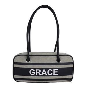 Factory Wholesale 2026 New Ladies Waterproof Fashion Double Color Canvas Handbags Shoulder Bag for Women - Product Image 4