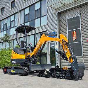 Miễn phí vận chuyển CE EPA Kubota động cơ trang trại cabin 360 độ đa chức năng 2.5ton Mini Digger nhỏ Bagger máy xúc - Product Image 2