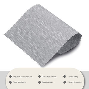 Persiana Enrollable Motorizada Zebra, Cortinas Eléctricas con Control Remoto para Sala de Estar, Persianas para Ventanas, Persiana Enrollable Zebra para el Hogar - Product Image 2