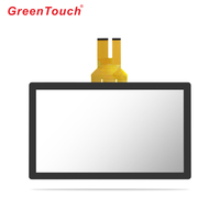 Écran tactile capacitif de 15.6 pouces anti-éblouissement multi-touch 10 points pour la signalisation numérique de vitrine