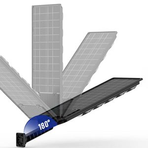 Chiếu sáng ngoài trời hàng tăng gấp đôi 504 <span class=keywords><strong>LED</strong></span> năng lượng mặt trời cảm biến lũ ánh sáng công suất cao Đèn sân vườn 12 giờ điều chỉnh năng lượng mặt trời đèn đường - Product Image 3