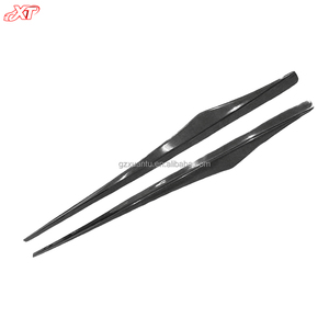 Extension de jupes latérales en Fiber de carbone Style M6 V pour <span class=keywords><strong>BMW</strong></span> Série 8 F06 F12 F13 M6 Kit de carrosserie à lèvres latérales - Product Image 2