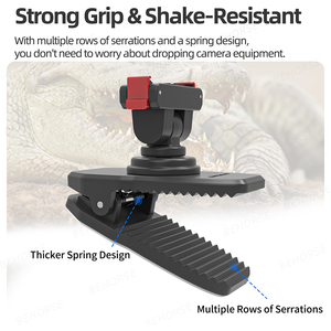 Clip de sac à dos réglable 2-en-1 et support magnétique, prise en charge améliorée et application étendue pour accessoires DJI OSMO 360/Action 5Pro/4/3/2 - Product Image 3