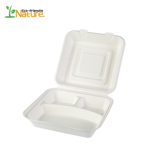 Livraison <span class=keywords><strong>De</strong></span> nourriture Bagasse Conteneur 1000ml pour Motos - Product Image 2