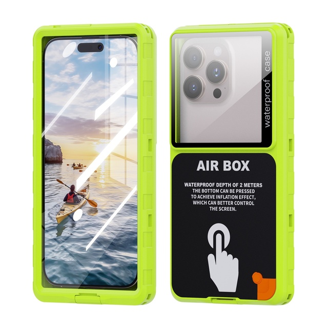 Universal Airbox Dry Pouch Waterproof Phone Case IP68 6.9 Inch Underwater Touch Screen for Swimming Diving for iPhone Samsung