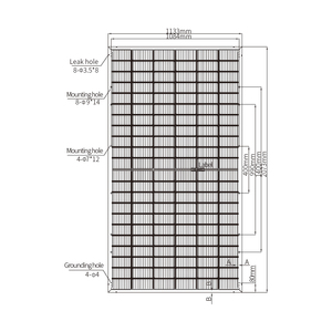 Panneaux solaires série 182 en promotion, 560W, bifaciaux, 132 demi-cellules - 475W-500W, panneaux photovoltaïques au meilleur prix - Product Image 5