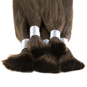 K.S WIGS Cheveux Humains Bruts en Gros, Matière Non Traitée Remy, Teintable et Capable de Subir des Traitements, Idéale pour Perruques, Convient à Toutes les Tonalités de Peau, Naturel - Product Image 5