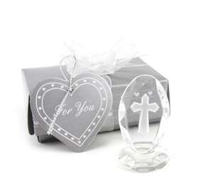 Cruz de cristal de pie, regalos de bautizo para bebé, recuerdo de Baby Shower, regalos de <span class=keywords><strong>primera</strong></span> comunión, <span class=keywords><strong>recuerdos</strong></span> de boda y <span class=keywords><strong>recuerdos</strong></span> - Product Image 1