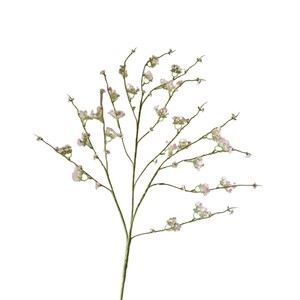 Fleur artificielle Junheyuan Spiraea, branche unique, blanche et rose, pour la décoration intérieure et les arrangements floraux - Product Image 5