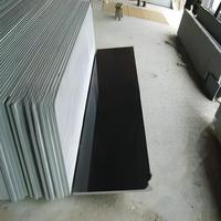 Pierre de granit noir du Shanxi polie carrée