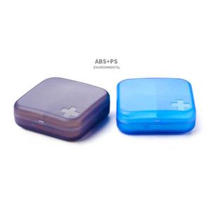 Original Factory Portable Vitamin Medicine Case 4 -12 Compartments <b>Plastic</b> <b>Pocket</b> Pill Organizer - Product Image 2