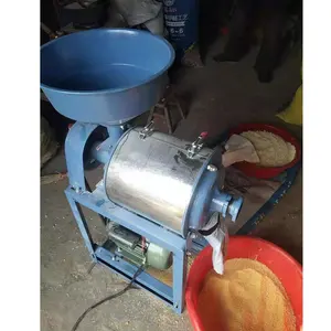 mini maismühle maniokmehl mühle maschine kleine maismahlmaschine weizen sorgho mehlmörser mais verarbeitungsmaschine