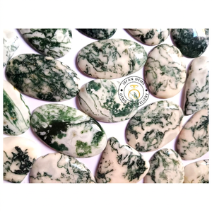 Nouveau lot en gros d'agates cabochons en vrac, vendues au poids, avec différentes formes et tailles, utilisées pour la fabrication de bijoux. - Product Image 3