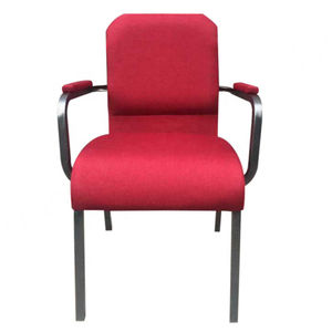 Silla de Iglesia Moderna Apilable de Hierro para Mobiliario de Teatro - Product Image 4