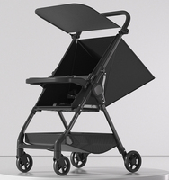 Poussette pliable de voyage compacte et légère pour bébé