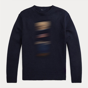 Suéter Clásico TIANCHEN para Hombre, con Bordado de Oso <span class=keywords><strong>RL</strong></span>, Estilo Americano, Cuello Redondo, Tejido Casual de Alta Calidad # <span class=keywords><strong>RL</strong></span>-055 - Product Image 3