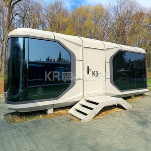 บ้านพักตากอากาศสำเร็จรูป วิลล่าสไตล์โมเดิร์น โรงแรมแบบแคปซูลเคลื่อนที่ - Product Image 5