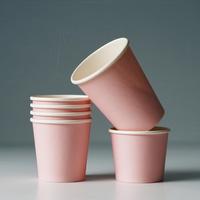 Gobelets jetables en papier kraft biodégradable à double paroi, qualité alimentaire, imperméables, pour café - Tailles personnalisées, usage commercial (OEM/ODM)