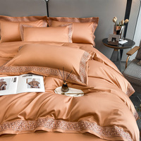 Parure de lit en velours brodé 2025, housse de couette à rayures, couvre-lit blanc d'hôtel, drap de lit, draps d'hôtel blancs