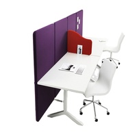 Paravent flexible insonorisant, écran acoustique suspendu en fibre de polyester, cloison de bureau insonorisée
