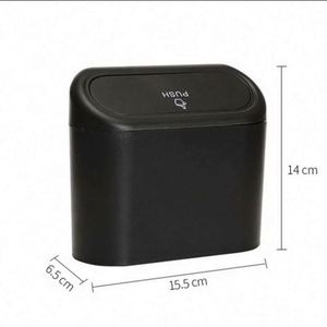 Cubo de Basura Colgante para Coche, Caja de Almacenamiento, Contenedor de Basura para Vehículo, Accesorios Interiores para Auto, Cubo de Basura Cuadrado con Sistema de Presión - Product Image 4