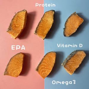 Saumon lyophilisé avec peau 100g – Friandises et aliments pour chats et chiens en gros – Bouchées crues de saumon <span class=keywords><strong>atlantique</strong></span> mi-ventre - Product Image 4