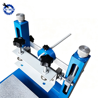 Machine d'impression sérigraphique manuelle de bureau SGW, table 200x200mm pour l'impression de petites séries sur produits plats