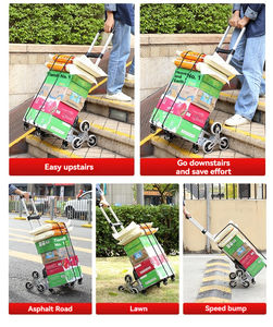 <span class=keywords><strong>Chariot</strong></span> De Cours Carrito Plegable Pliable à 6 Roues TPR 39*28*106cm - Product Image 5