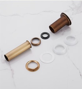 อ่างล้างหน้าในห้องน้ำแบบป๊อปอัพทำจากทองเหลืองทนทานอ่างล้างจานสีที่กำหนดเองได้กันของเสียรูปแบบการออกแบบร่วมสมัยแบบย้อนยุค - Product Image 6