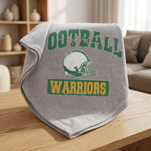 Hot Sales Customized Poly Cotton Sweatshirt Fleece <b>Blankets</b> - Product Image 3