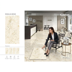 Acid Resistant Digital Polished Porcelain Tiles 600x1200mm Marble Look Floor Wall Tiles For Outdoor - Product Image 2