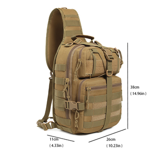 Bolsa Táctica Multifuncional Personalizada para Hombres, para Deportes al Aire Libre, MOLLE, Apta para Senderismo/Caza/Entrenamiento, Venta al Por Mayor - Product Image 1