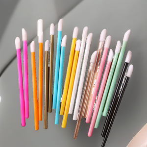Applicateur de rouge à lèvres à tête interchangeable, brosse cosmétique en nylon pour cils et extensions de cils - Product Image 2
