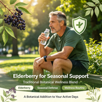 Permen Imunitas dengan Ekstrak Elderberry Setara 360mg Per Sajian Vitamin C 50mg Vitamin D3 Campuran Sinergis Seng