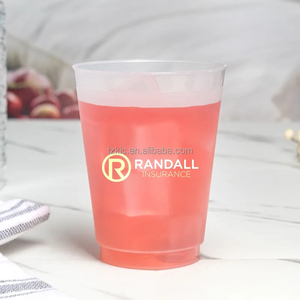 Taza de fiesta de <span class=keywords><strong>feliz</strong></span> <span class=keywords><strong>cumpleaños</strong></span> transparente personalizada colecciones inclinadas Leprechauns Frost Flex Cup 16oz - Product Image 4