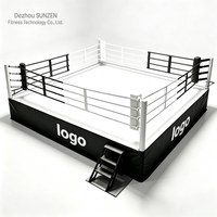 Ring de boxe intérieur renforcé et résistant pour une utilisation quotidienne durable en salle de sport