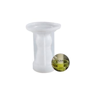 แท่งเทียนแท่งรูปหยดน้ำคริสตัลแบบทำมือแม่พิมพ์ซิลิโคนสำหรับเสาเทียนแถบแบบสเตอริโอ - Product Image 6